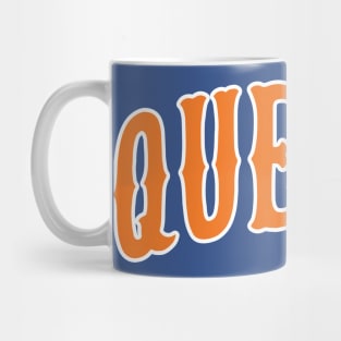 Queens 'New York' Baseball Fan: Represent Your Borough T-Shirt Mug